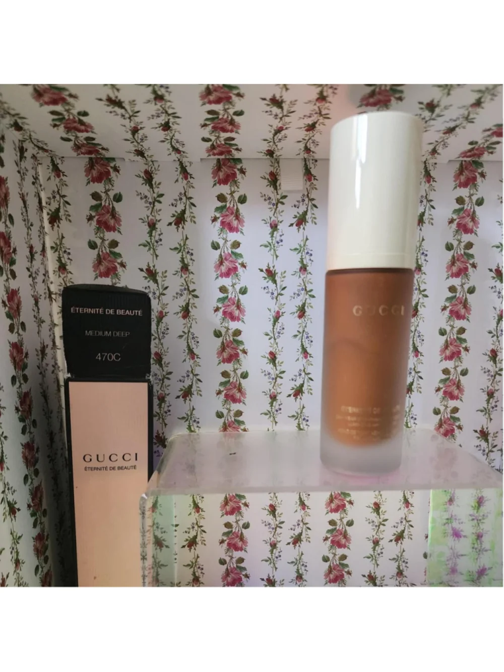 Gucci Eternity de Beaute foundation in shade 470C Medium Deep #gucci #foundation